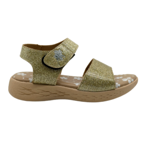 ENGPOLO Kid Adjustable Strap Sandal Gold