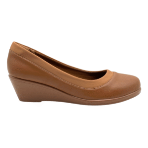 ENGPOLO Smart Casual Ladies Elastic Heel Camel