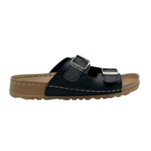 Flip-flop Sandal Double Strap Black